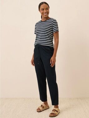 Pact Women’s Organic Cotton Daily Twill Ultra High Rise Tapered Pants XXXL